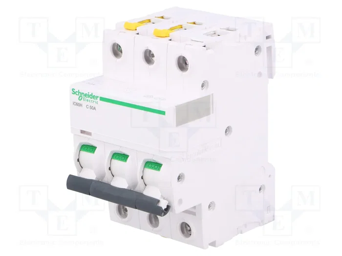 SCHNEIDER ELECTRIC Interruptor magnetotérmico ACTI9 iC60H 50A 3 Polos C SCHNEIDER ELECTRIC Interruptor magnetotérmico ACTI9 iC60H 50A 3 Polos C