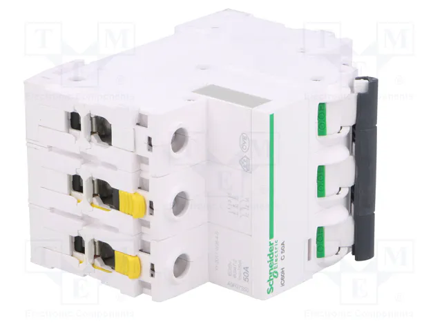 SCHNEIDER ELECTRIC Interruptor magnetotérmico ACTI9 iC60H 50A 3 Polos C SCHNEIDER ELECTRIC Interruptor magnetotérmico ACTI9 iC60H 50A 3 Polos C