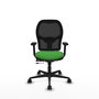 PIQUERAS Y CRESPO Silla de oficina Jorquera Verde con mecanismo Sincro/Traslack