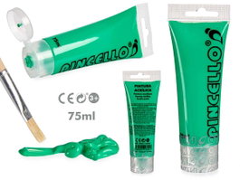 PINCELLO Tubo de pintura acrílica 75ml Verde claro