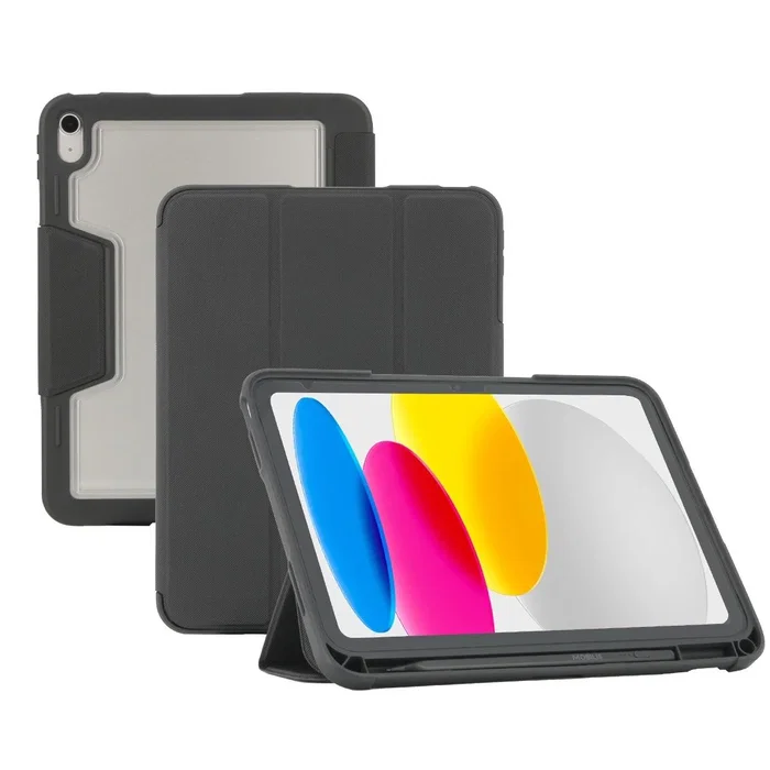 Mobilis Ultra Rugged Case para iPad 11'' 2025 y iPad 10.9'' - Negro/Transparente