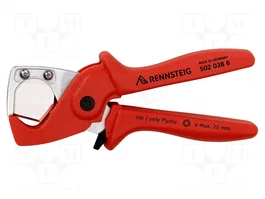 RENNSTEIG Herramienta cortadora de 185mm para Ø25mm máx