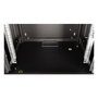 ROLINE Bastidor de pared para rack 19" 7U, 600 x 450 mm (An x Pr), Puerta de vidrio, Bloqueo de teclado, IP20, Negro