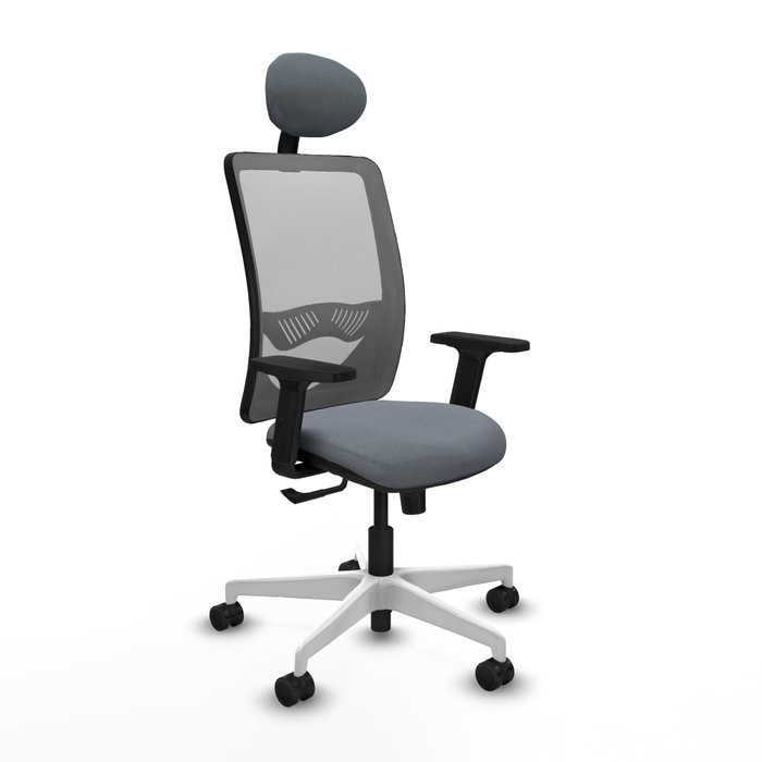 PIQUERAS Y CRESPO Silla de oficina Zulema con mecanismo Sincro, Gris PIQUERAS Y CRESPO Silla de oficina Zulema con mecanismo Sincro, Gris
