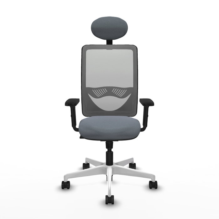 PIQUERAS Y CRESPO Silla de oficina Zulema con mecanismo Sincro, Gris PIQUERAS Y CRESPO Silla de oficina Zulema con mecanismo Sincro, Gris
