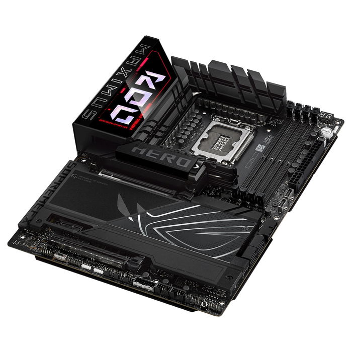 ASUS ROG MAXIMUS Z890 HERO Placa Base ATX Intel Z890 LGA 1851 para Procesadores Intel Core Ultra Series 2 con Soporte DDR5 ASUS ROG MAXIMUS Z890 HERO Placa Base ATX Intel Z890 LGA 1851 para Procesadores Intel Core Ultra Series 2 con Soporte DDR5