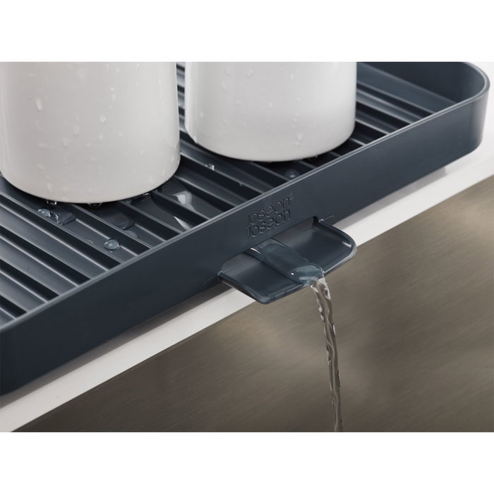 Joseph Joseph Y-Rack Escurridor de platos de 2 niveles, Gris