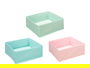 Kipit Caja Plegable Organizadora 28 x 28 x 13 cm Tela TNT Cartón Rosa Turquesa Verde Surtidos (Set de 24)