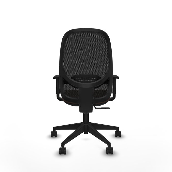 PIQUERAS Y CRESPO Silla de oficina Cilanco con mecanismo Sincro, Marrón oscuro y Negro PIQUERAS Y CRESPO Silla de oficina Cilanco con mecanismo Sincro, Marrón oscuro y Negro