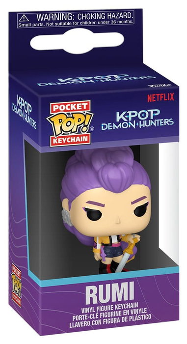 FUNKO Llavero Pocket POP KPop Demon Hunters Rumi
