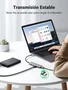 UGREEN Concentrador USB-C a 4 Puertos USB 3.0 Gris 70336