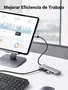 UGREEN Concentrador USB-C a 4 Puertos USB 3.0 Gris 70336