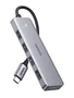 UGREEN Concentrador USB-C a 4 Puertos USB 3.0 Gris 70336
