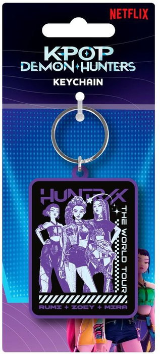 Pyramid International Llavero PVC KPop Demon Hunters Huntrix Group