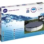 Gre Cobertor de Invierno para Piscina de 3.50 m, Cubierta de Polietileno 120g/m2 Diametro 4.40 m, Incluye Cuerda Elastica y Tensor