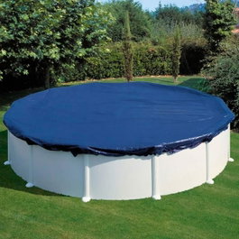 Gre Cobertor de invierno para piscina de Ø3,50m - Ø440cm Negro