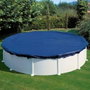 Gre Cobertor de invierno para piscina de Ø3,50m - Ø440cm Negro