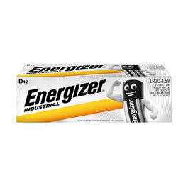 Energizer Pila Industrial Alcalinas D LR20 1.5V Pack 12 Unidades
