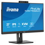 Iiyama ProLite XUB2790QSUH 68.6 cm (27") QHD IPS 2560x1440, 100Hz, 0.4ms, FreeSync, USB-C 65W, KVM, Altavoces, Negro
