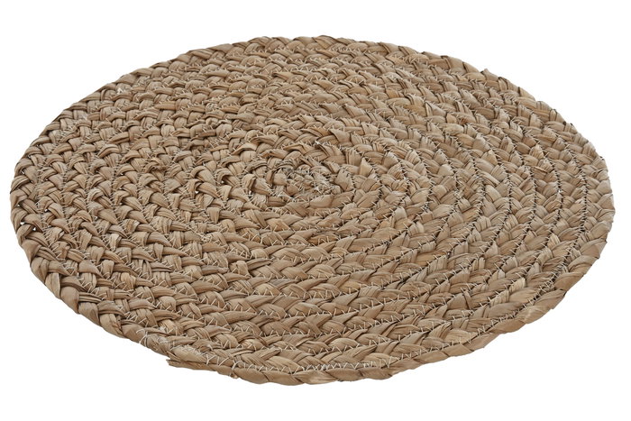 DKD Home Decor Fibra Individual Natural 35,5x35,5x1 cm