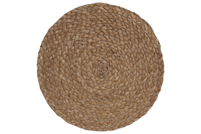 DKD Home Decor Fibra Individual Natural 35,5x35,5x1 cm DKD Home Decor Fibra Individual Natural 35,5x35,5x1 cm