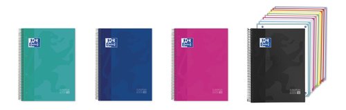 Oxford Cuaderno Espiral Europeanbook 10 Tapa Extradura Din A4 200 Hojas Horizontal