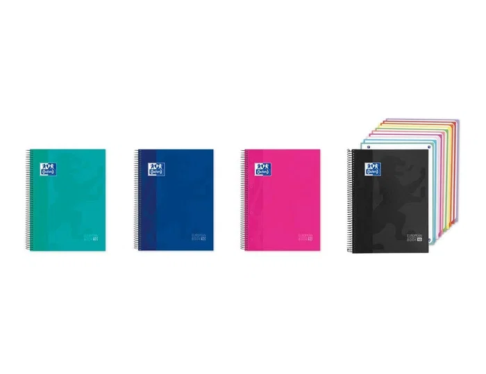 Oxford Cuaderno Espiral Europeanbook 10 Tapa Extradura Din A4 200 Hojas Horizontal Oxford Cuaderno Espiral Europeanbook 10 Tapa Extradura Din A4 200 Hojas Horizontal