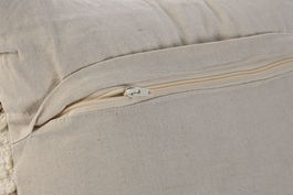 DKD Home Decor Cojin India 1c24 45x45 cm Algodon Yute Hecho a Mano (2 Unidades)