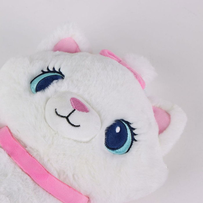 Cerdá Mochila Infantil Peluche Marie Los Aristogatos Disney Blanco