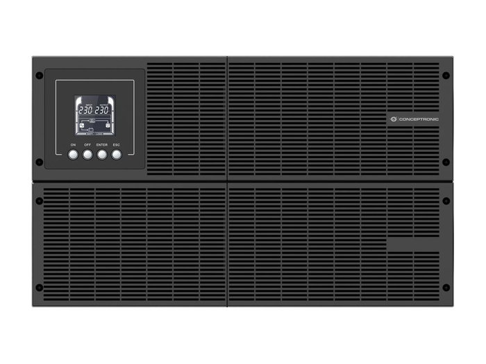 Conceptronic Zeus51E6K SAI Online Doble Conversión 6000 VA / 6000 W Onda Sinusoidal Negro Conceptronic Zeus51E6K SAI Online Doble Conversión 6000 VA / 6000 W Onda Sinusoidal Negro