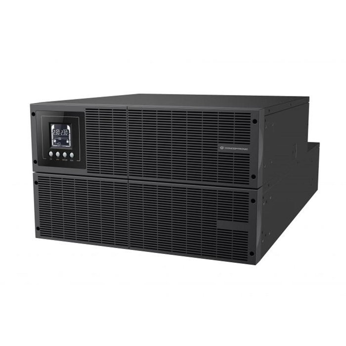 Conceptronic Zeus51E6K SAI Online Doble Conversión 6000 VA / 6000 W Onda Sinusoidal Negro Conceptronic Zeus51E6K SAI Online Doble Conversión 6000 VA / 6000 W Onda Sinusoidal Negro