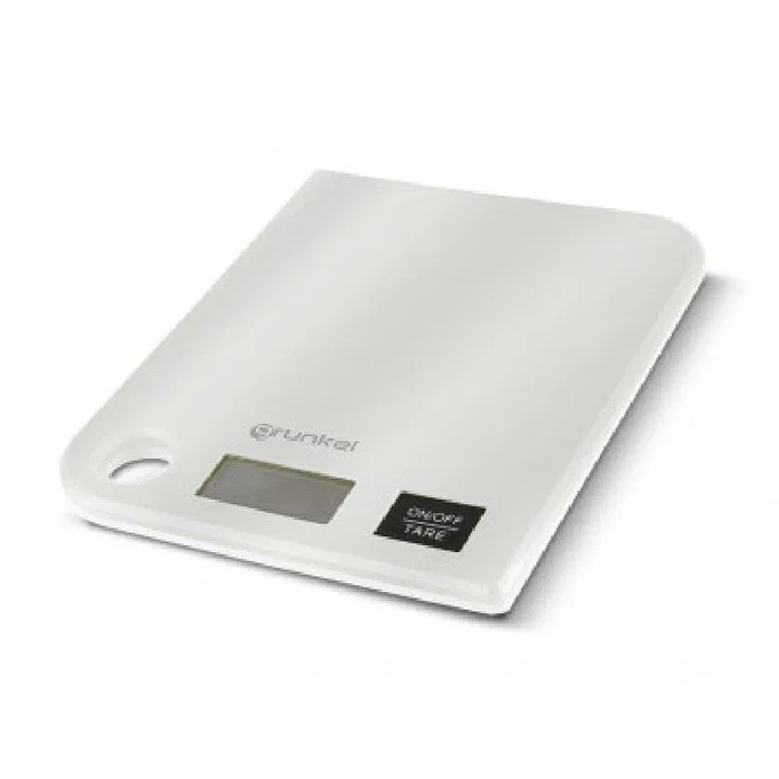 Grunkel Báscula de Cocina Electrónica BCR-G5R, Peso Máximo 5kg, Precisión 1g, Función Tara, con Anilla para Almacenaje, Color Gris Grunkel Báscula de Cocina Electrónica BCR-G5R, Peso Máximo 5kg, Precisión 1g, Función Tara, con Anilla para Almacenaje, Color Gris