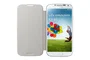 Samsung Flip Cover Sustituta Funda Libro Marrón para Galaxy S4, Modelo EF-FI950B, Protección de Pantalla