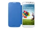 Samsung Flip Cover Sustituta Funda Libro Marrón para Galaxy S4, Modelo EF-FI950B, Protección de Pantalla