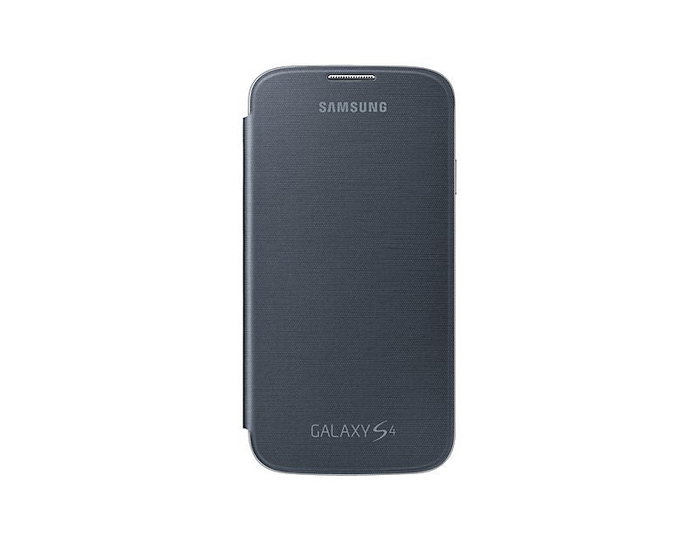 Samsung Flip Cover Sustituta Funda Libro Marrón para Galaxy S4, Modelo EF-FI950B, Protección de Pantalla