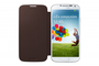 Samsung EF-FI950BAEGWW Funda Libro Marrón para Samsung Galaxy S4