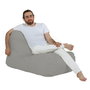 Atelier Del Sofa Puf de Jardín Fume - Máxima Comodidad y Relax para Exteriores