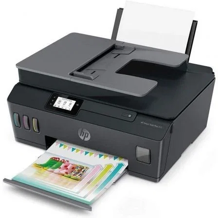 HP Smart Tank Plus 655 Y0F74A - Impresora Multifunción Recargable de Tinta a Color con WiFi, Fax, Pantalla Táctil y ADF