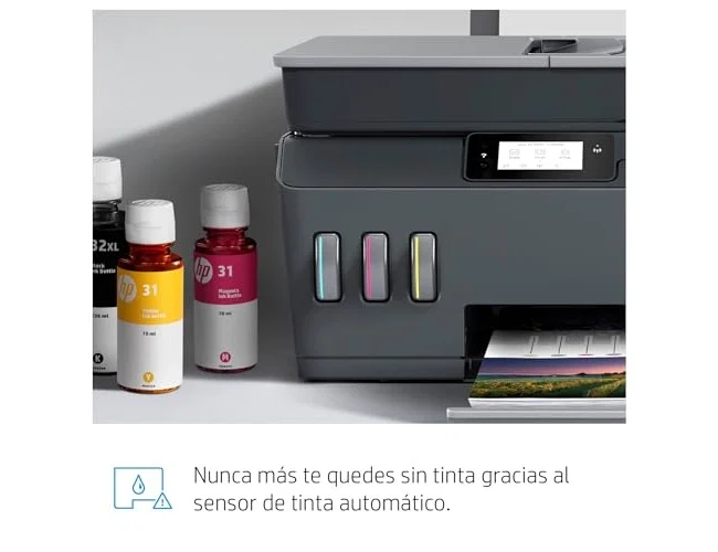 HP Smart Tank Plus 655 Multifunción A4 con WiFi, Bluetooth y ADF, Negro HP Smart Tank Plus 655 Multifunción A4 con WiFi, Bluetooth y ADF, Negro