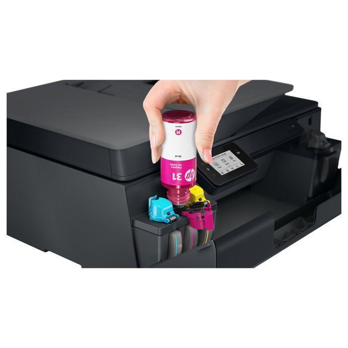 HP Smart Tank Plus 655 Impresora Multifunción Inalámbrica All-in-One 4 en 1, A4, WiFi, Bluetooth, ADF, Inyección de Tinta Térmica a Color, Fotocopiadora, Escáner