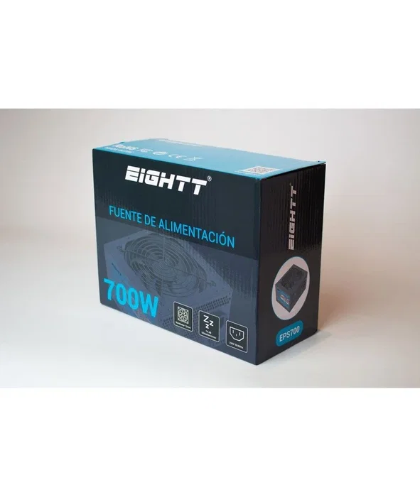 Eightt EPS700 Fuente de alimentación 700W ATX Negro