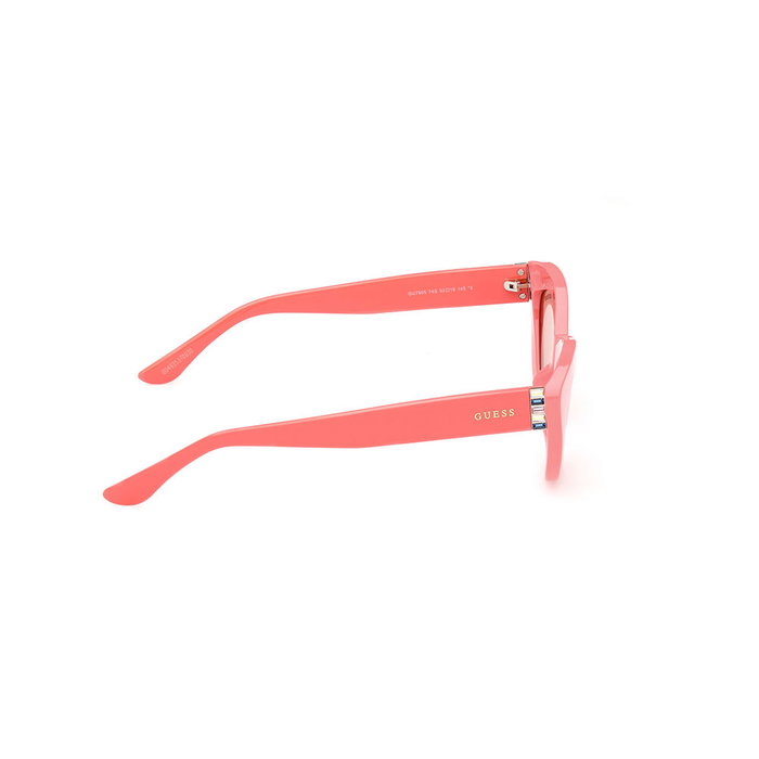 GUESS Gafas de Sol de Mujer GU7905 74S Cat-eye - Montura Rosa, Cristales Burdeos, Calibre 52 mm, Patilla 145 mm