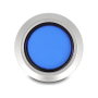 DeLOCK 22049 Interruptor pulsador LED azul de plástico