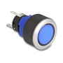 DeLOCK 22049 Interruptor pulsador LED azul de plástico