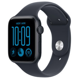 Apple Watch SE 3 44mm GPS Aluminio Midnight con correa Sport Band azul marino M/L