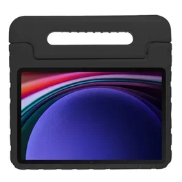 Just In Case Funda Kids para Samsung Galaxy Tab S9 / S9 FE, Negro