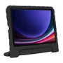 Just In Case Funda Kids para Samsung Galaxy Tab S9 / S9 FE, Negro