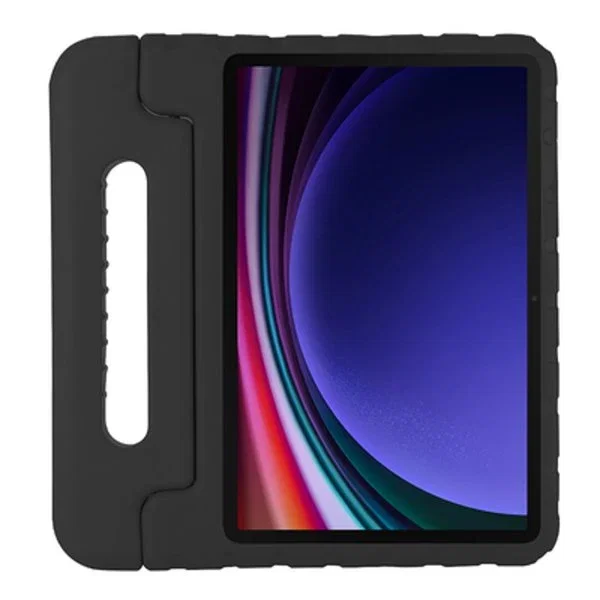 Just In Case Funda Kids para Samsung Galaxy Tab S9 / S9 FE, Negro