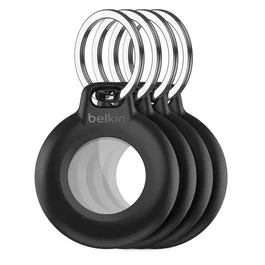 Belkin Secure Holder impermeable con llavero para AirTag, negro MSC015BTBK