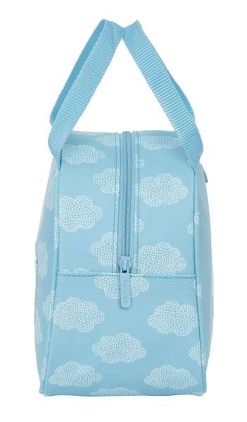 Portameriendas Térmico Safta Nubes Azul 19 x 22 x 14 cm